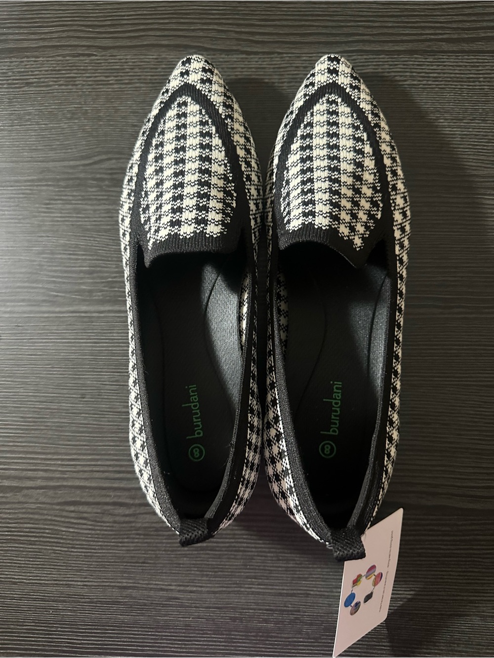 Burundani Black and white plaid